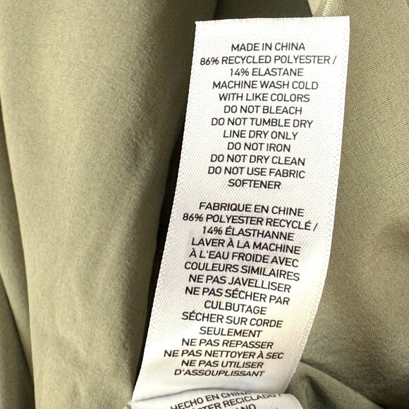 Rhone 7" Essentials Training Shorts Mens XXL Green Sage Drawstring Unlined Gym - Picture 8 of 8